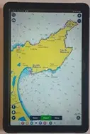 tablette de navigation marine