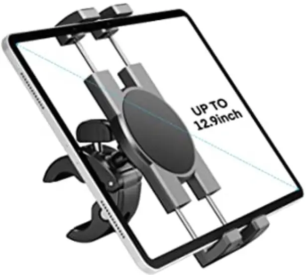 support fixe sur tube pour tablette samsung