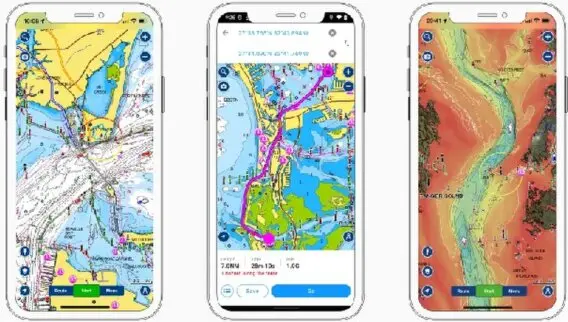 éléments navionics garmin android