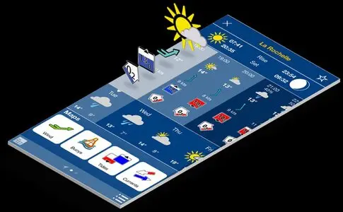 meteo navionics meteo appli garmin