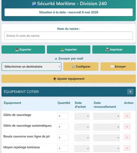 appli naviguer appli naviguer