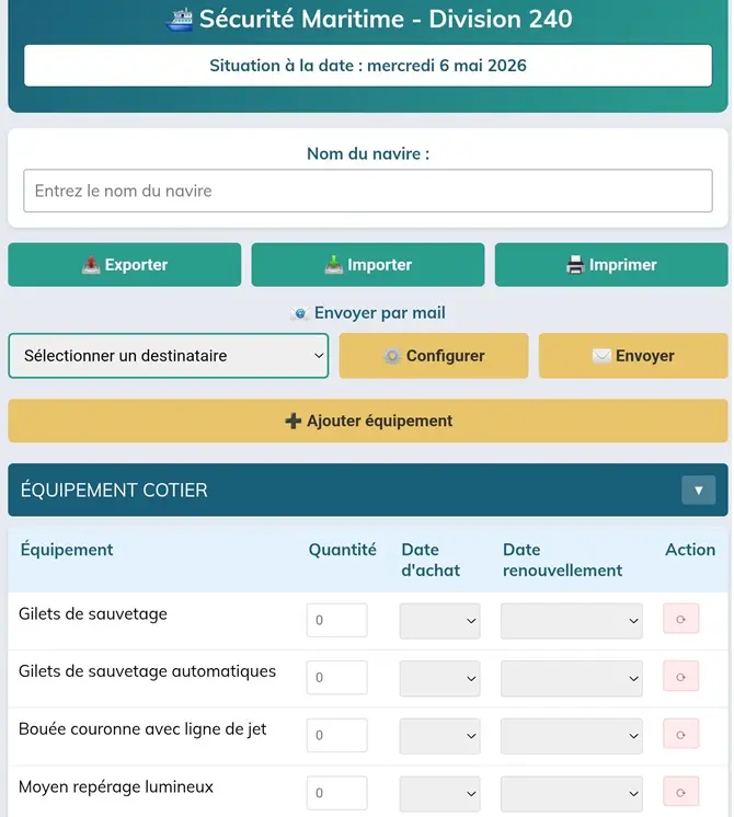 appli naviguer appli naviguer